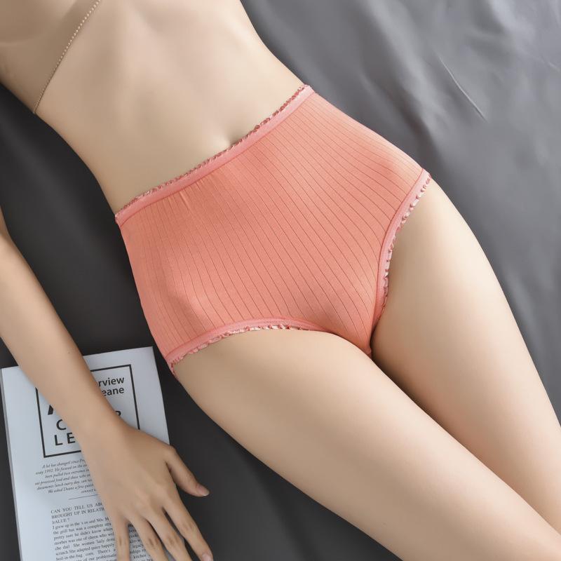 Southeast Asia Cross-Border E-Commerce 100.00kg Women's Underwear Women's High Waist Belly Contracting Large Size Middle-Aged Mom Underwear details Picture