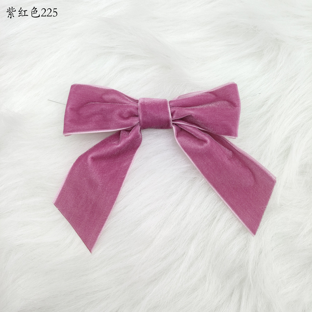 Creative Chenmo Accessories, velvet handcrafted hair clips, hair accessories, exquisite hair clips, elegant hair accessories for ladies, no damage to hair quality, light and easy to wear detail image 11