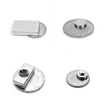 ndfeb circular magnet magnet ring magnet countersunk hole straight hole round flat thin magnet square magnetic block