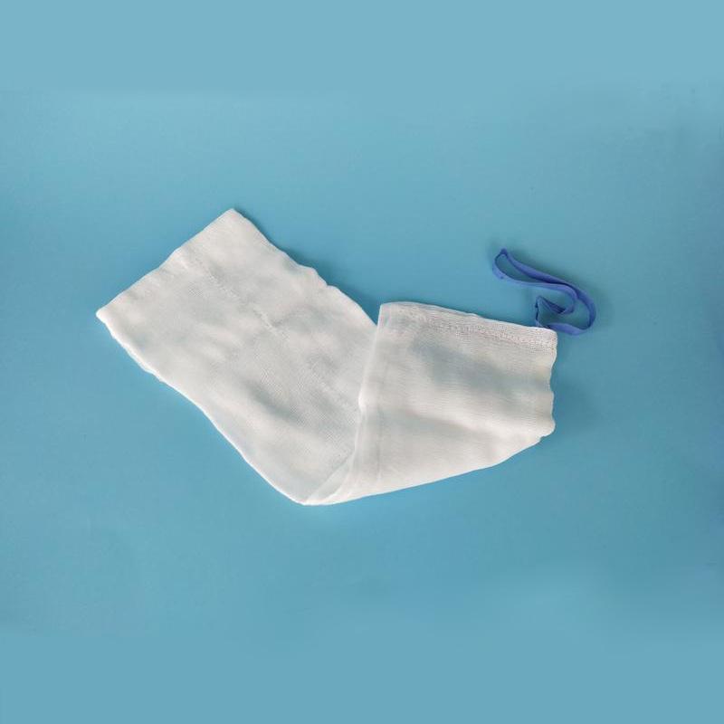 ce certification medical gauze laparotomy compression non-woven gauzes 8 layers 40 * 40cm abdominal swab image line Item Picture