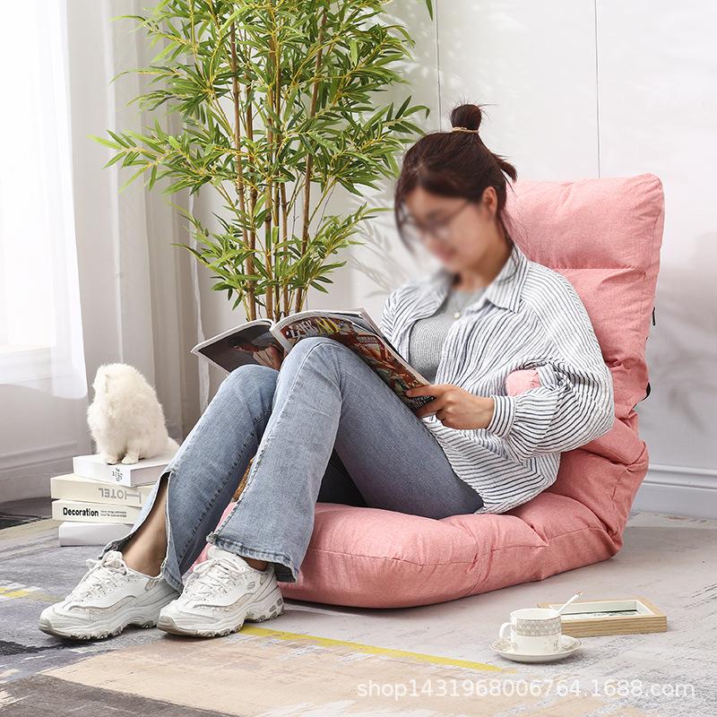 hongchang new feeding artifact newborn nursing chair lazy sofa folding chair armchair tatami balcony bay window details Picture