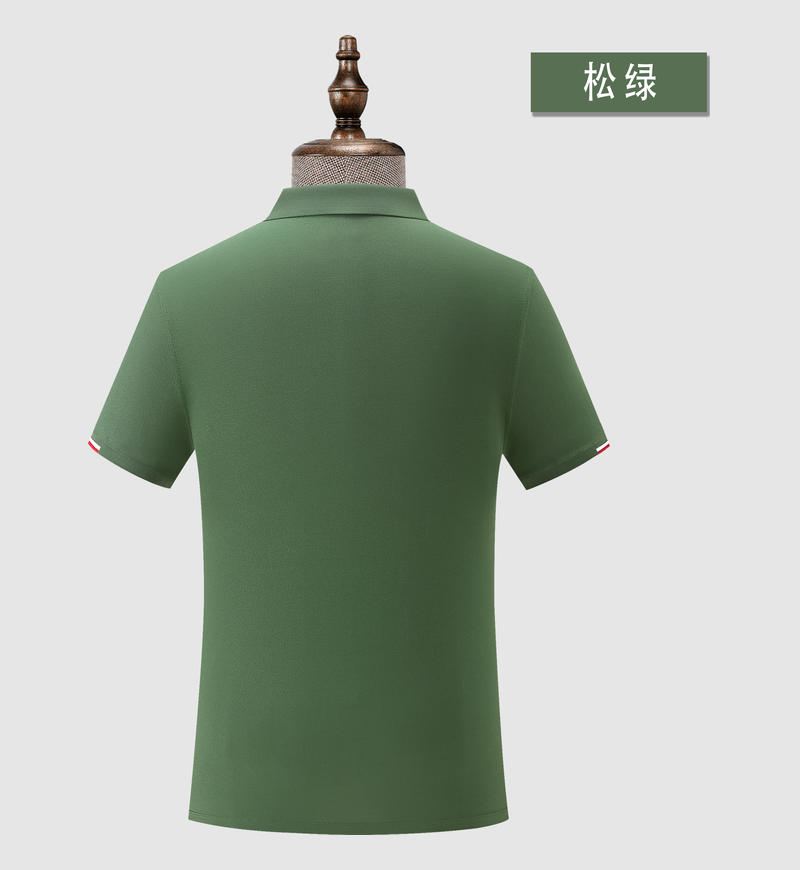 春夏新款宽松舒适奥代尔紧赛棉短袖翻领POLO衫DX-3344详情35