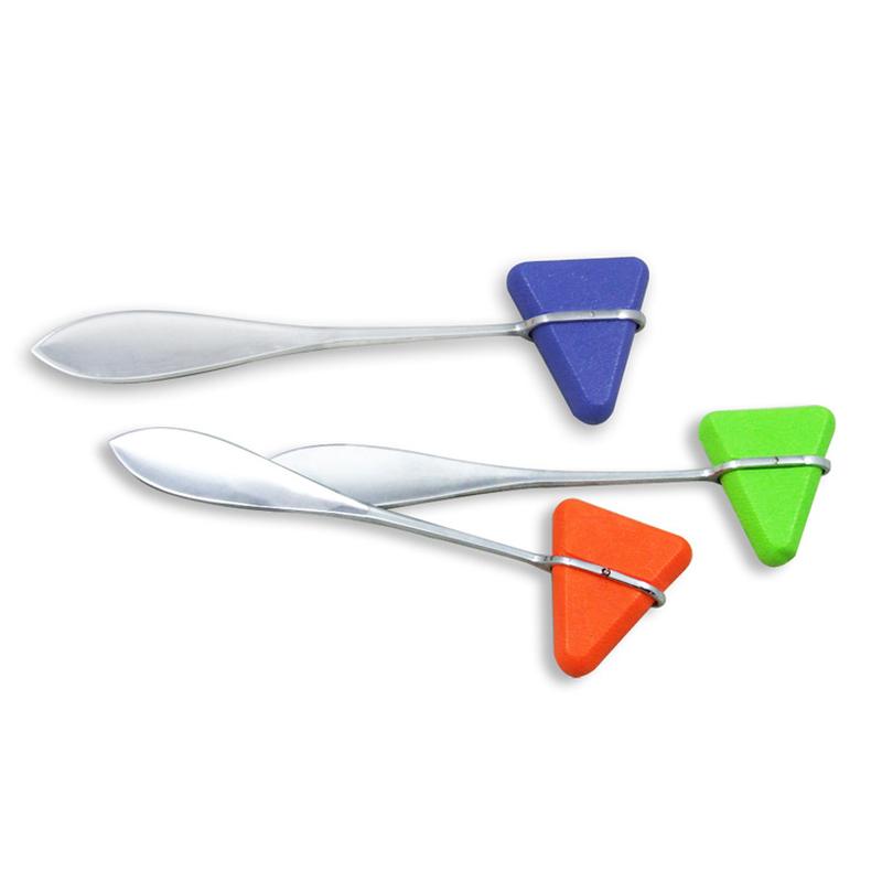 kt-gf05a triangular neurosurgical reflex diagnostic hammer for tapping acupuncture points multifunctional neurological hammer medical