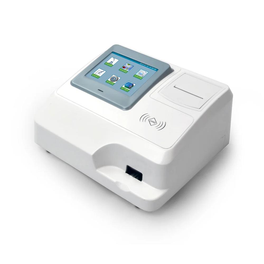 export medical poct fluorescence immunoassay analyzer automatic fluorescence analyzer
