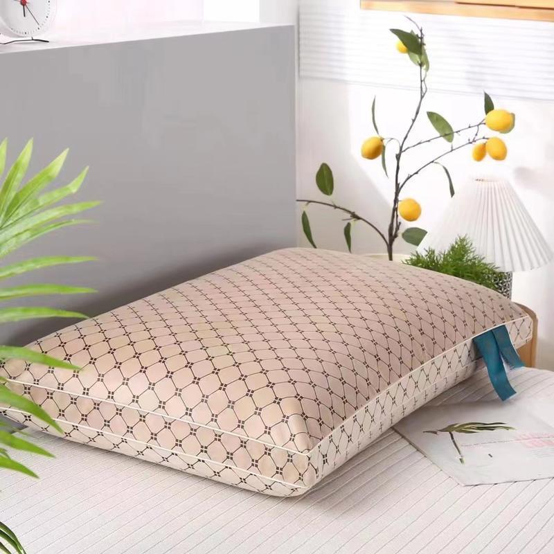 austrian velvet latex pillow adult sleep cervical pillow latex high pillow pillow core 48 * 74cm low pillow wholesale Specification drawing
