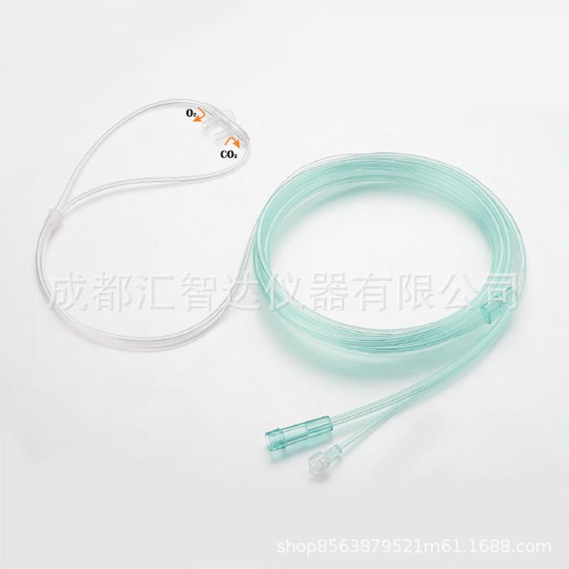 medical nasal oxygen tube (carbon dioxide nasal oxygen tube) o2/co2nasal oxygen canula