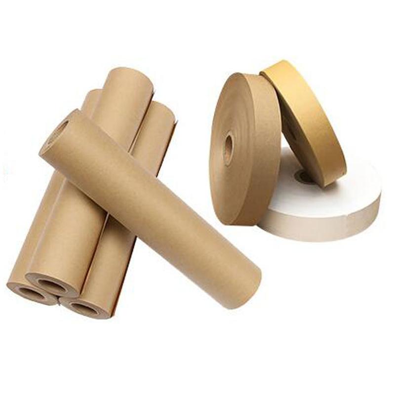 kraft paper factory wholesale yellow kraft wrapping paper recycled craft paper single-sided baling paper flat reel specifications Item Picture
