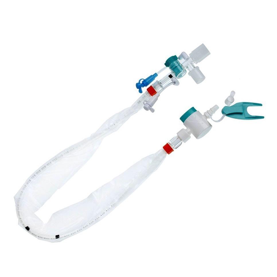 disposable closed sputum suction catheter infant adult negative pressure adjustable closed sputum suction tube medical sputum suction tube
