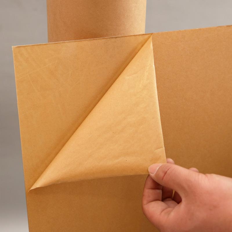 acrylic plate protection cloth monochrome two-color printed kraft paper masking paper for spray painting manufacturer kraft paper wholesale Specification drawing