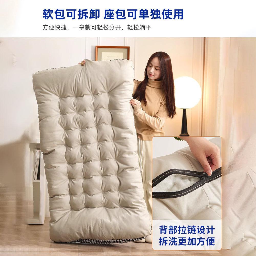 lazy sofa balcony lying rocking chair single high-profile figure leisure decompression recliner adult sleeping and lying rocking chair details Picture
