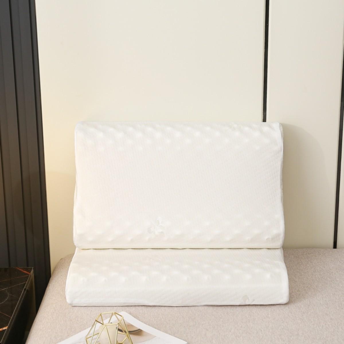 factory wholesale hilton latex pillow neck pillow thailand latex neck pillow head generation live broadcast gift gift box Specification drawing