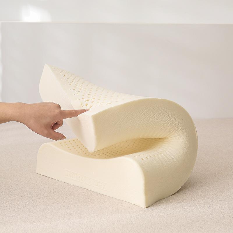 thailand royal latex pillow adult massage cervical pillow high and low massage pillow wave pillow pillow wholesale Specification drawing