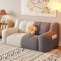 lazy sofa sleeping double sofa small apartment rental room tatami seat internet celebrity bedroom small sofa