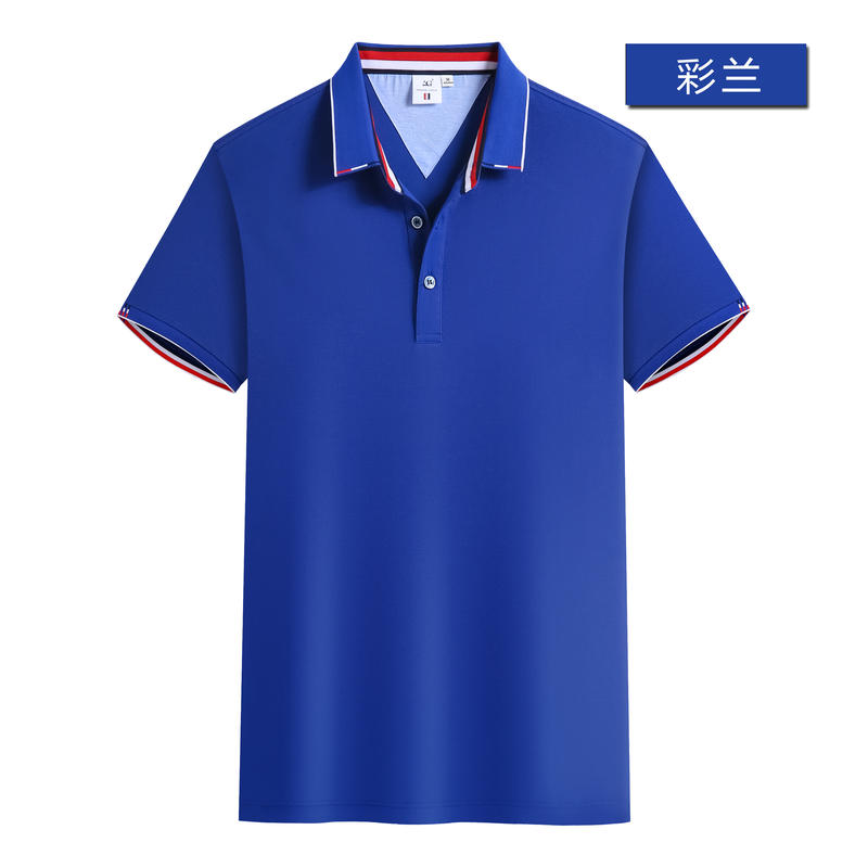Spring and Summer new loose and comfortable linen short-sleeved lapel POLO shirt DX-99215 Item Picture