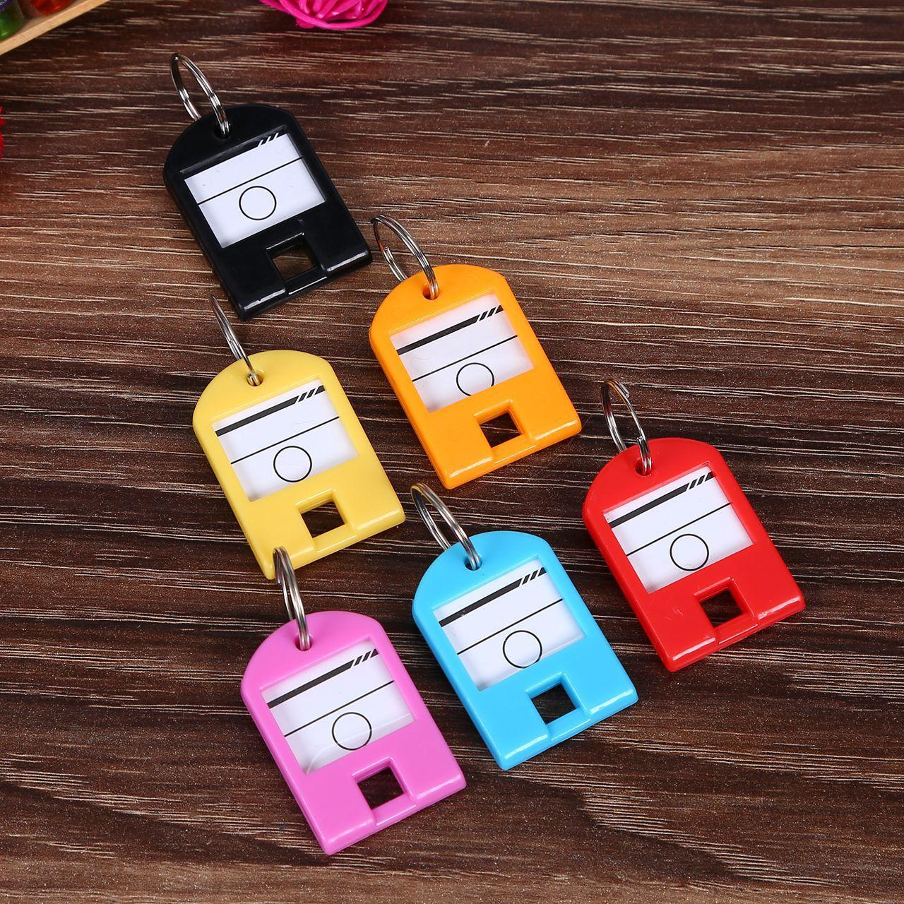 New ABS Pstic Color Key Card Cssifiion bel Number Pte Key Storage Management Tag