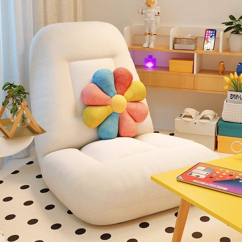 lazy sofa legless deck chair reclining and sleeping tatami folding seat human kennel single armchair