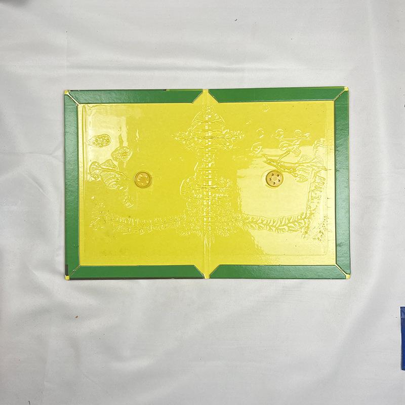 english version mouse trap sticker mouse sticker strong sticky large mouse home indoor rat trap catch mousetrap glue mouse traps Specification drawing