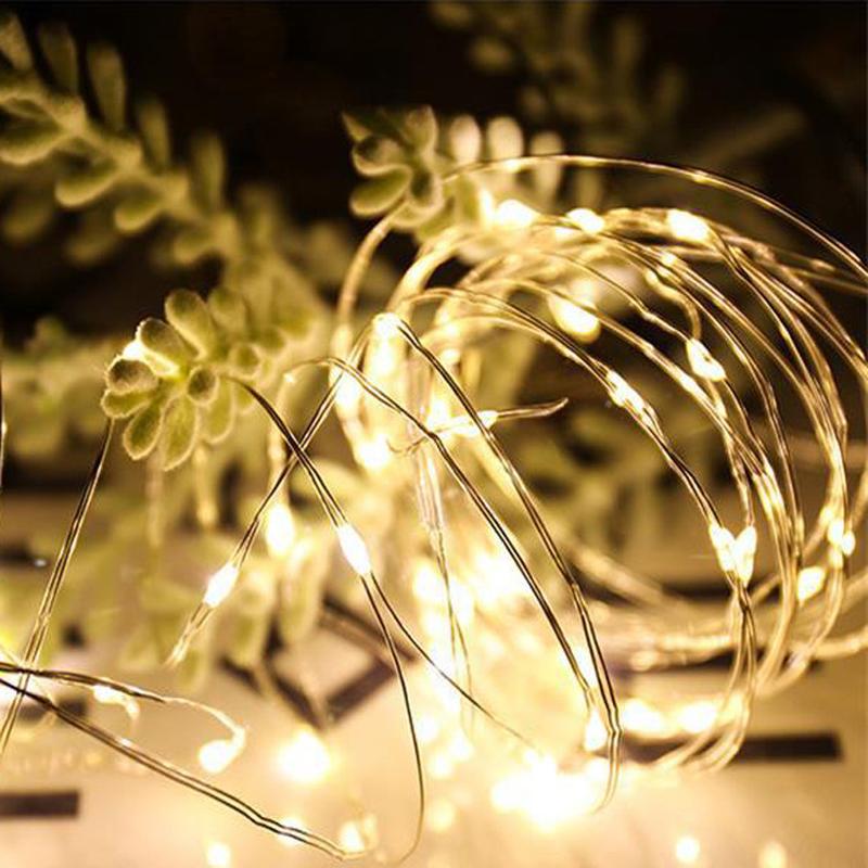 cross-border hot selling christmas ornamental festoon lamp gift box cake decoration copper wire lamp led battery box copper light string Specification drawing