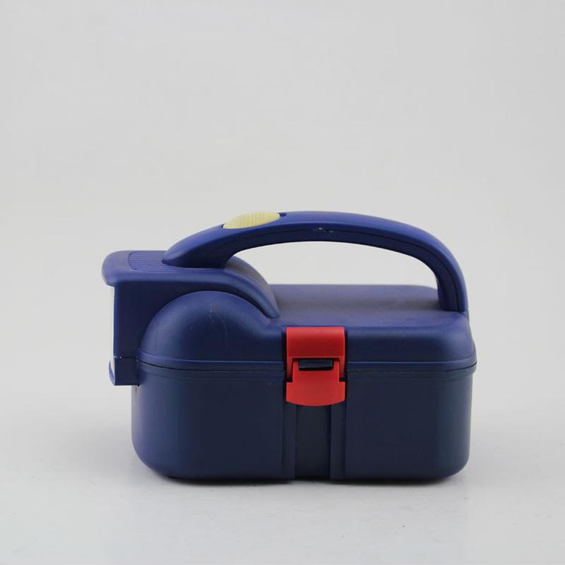 led multi-function toolbox household screwdriver tool with light set tool emergency car repair double-layer toolbox details Picture