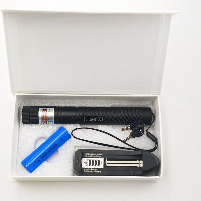 [laser light] 303 laser flashlight laser green light light engineering sand table laser light outdoor signal distress light