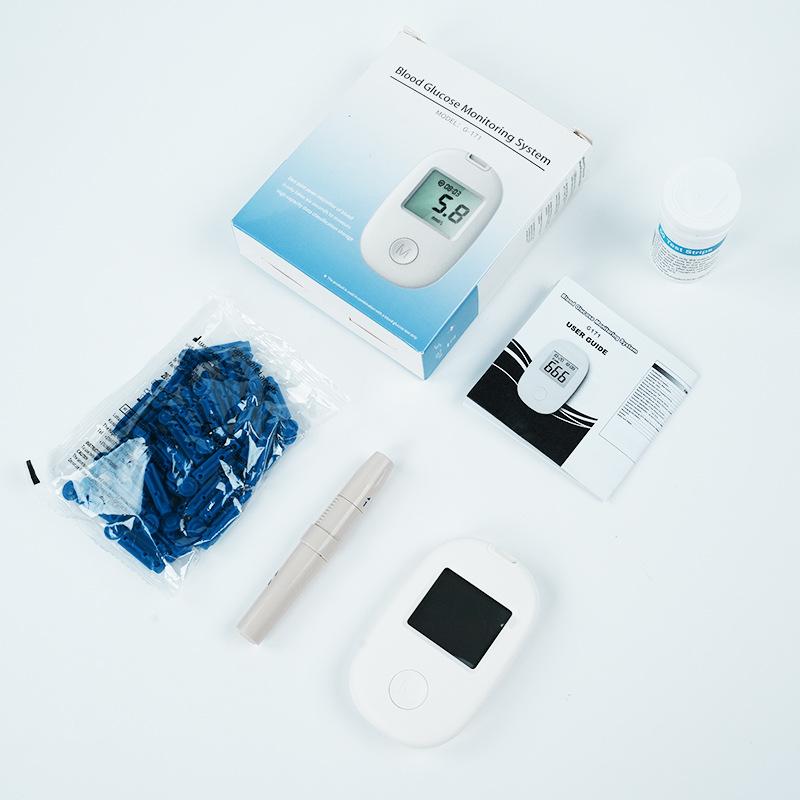 hot sale portable home medical electronic sugar tester medical equipment foreign trade direct supply high precision xue sugar meter