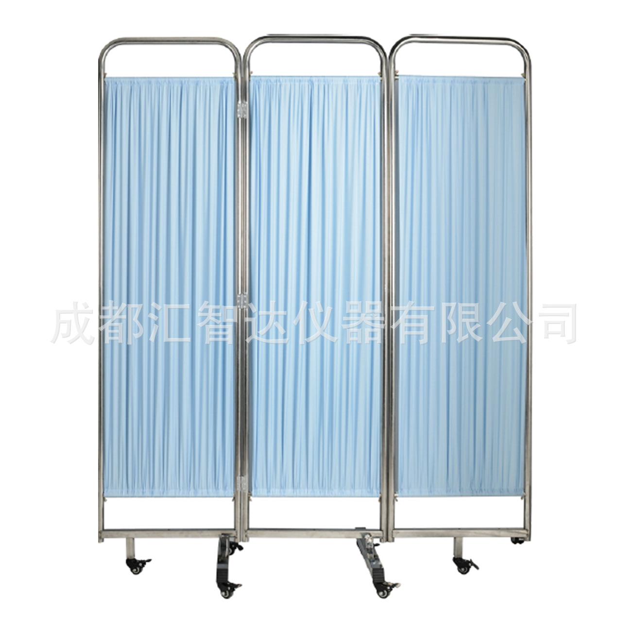For Export Medical Stainless Steel Metal Brake Wheel Medical Removable and Washable Blue Pink Triple Quadruple Five-Joint Screen Screen