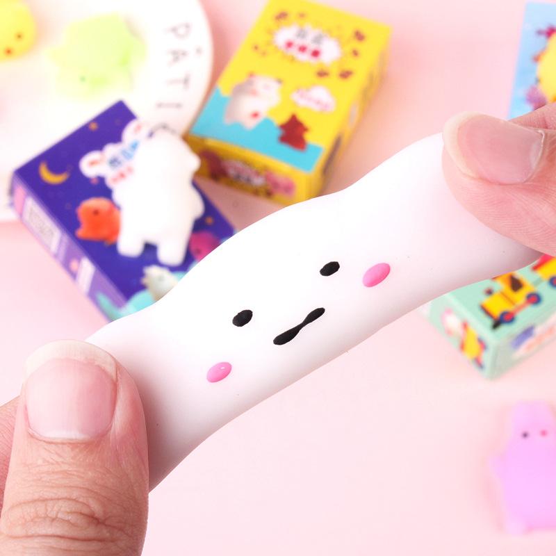 cute pet blind box ball animal squeezing toy children's creative vent pressure reduction toy primary school student gift soft glue toy Application Scenario