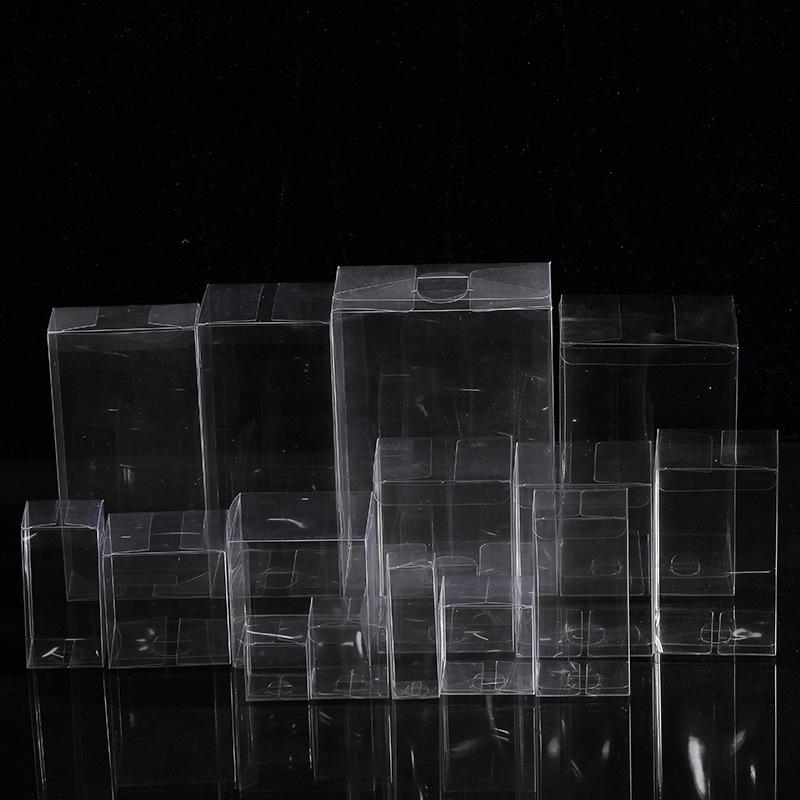 factory direct sales pvc packing box in stock pp frosted plastic box pet box gift packaging customizable logo details Picture
