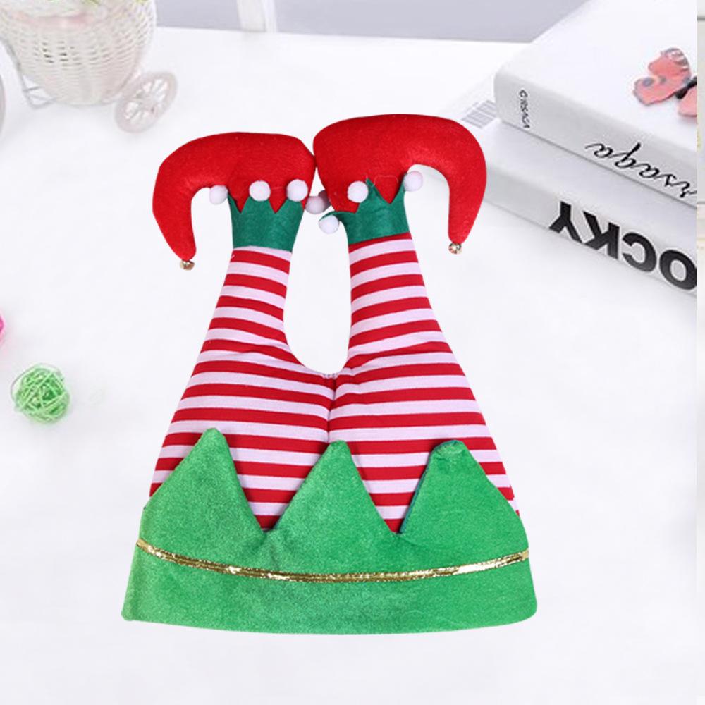 Christmas Decorations Christmas Hat Children Adult Pants Hat Elf Hat Christmas Decoration Party Supplies Gift Application Scenario