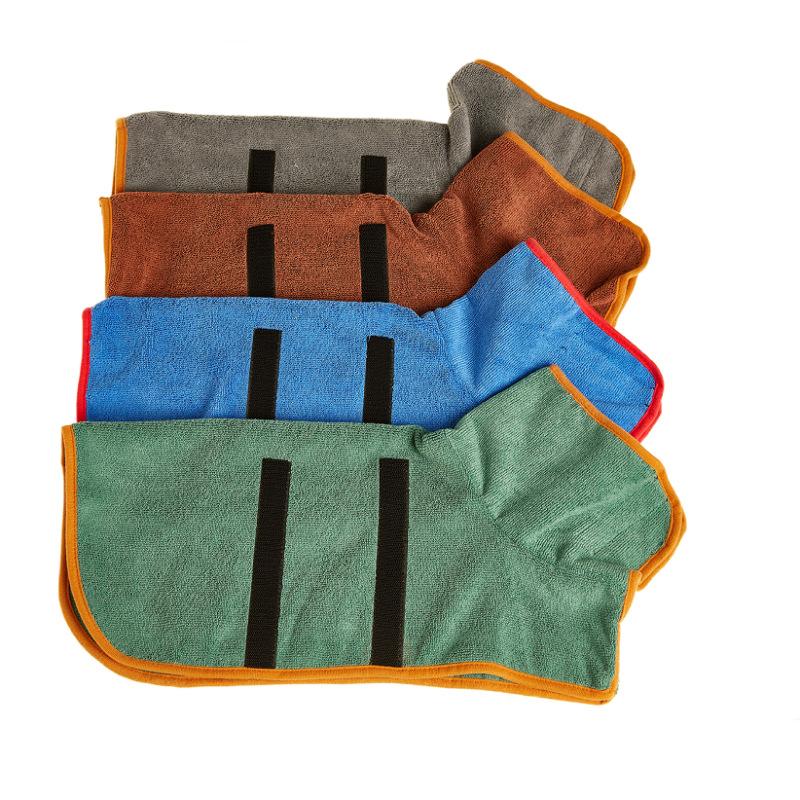 amazon absorbent towel for pet dog bath robe pet absorbent clothes dogs and cats absorbent bath towel