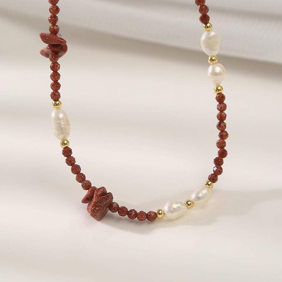 original pallisandro classico natural baroque pearl necklace light luxury ornament minority all-match elegance retro clavicle chain Application Scenario