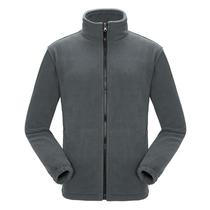 fleece jacket men and women warm double-sided polar fleece jacket thickened outdoor jacket liner wholesale printable logo