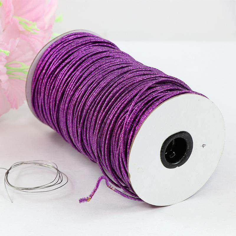wholesale colorful onion yarn bag cotton yarn bag iron rope creative diy paper string sample customization various colors details Picture