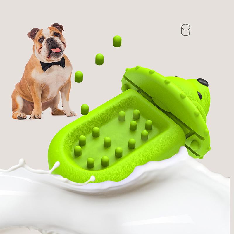 Amazon New Pet Supplies Dog Licking Mat Dog Crate Relieving Stuffy Dog Chew Toy Cleaning Tooth Interaction Molar Rod Specification drawing