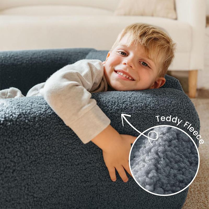 cute bear folding children's sofa sponge mat people pet universal sponge mat creative flannel sofa cartoon cross-border Application Scenario