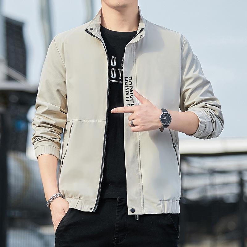 Men's Casual Jacket Coat Spring and Autumn New Korean Style Fashion Brand Men's Outdoor Jacket Sports Tops Men's Clothing