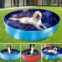 factory wholesale bath tub folding portable pet pool dog care outdoor water bath tub cleaning pool
