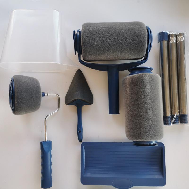 Roller Paint Brush Pintarfacil New Paint Roller Brush Suit Telescopic Rod No Seam Corner Paint Brush