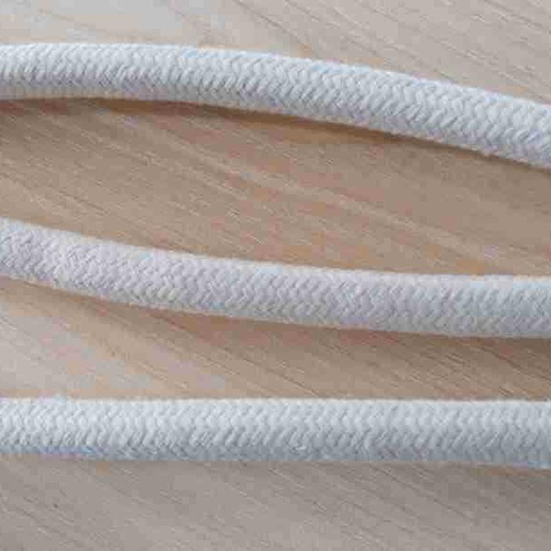 factory supply non-woven fabric compound rope bleached cotton cord 4-20mm thick hat rope pet toy curtain paper