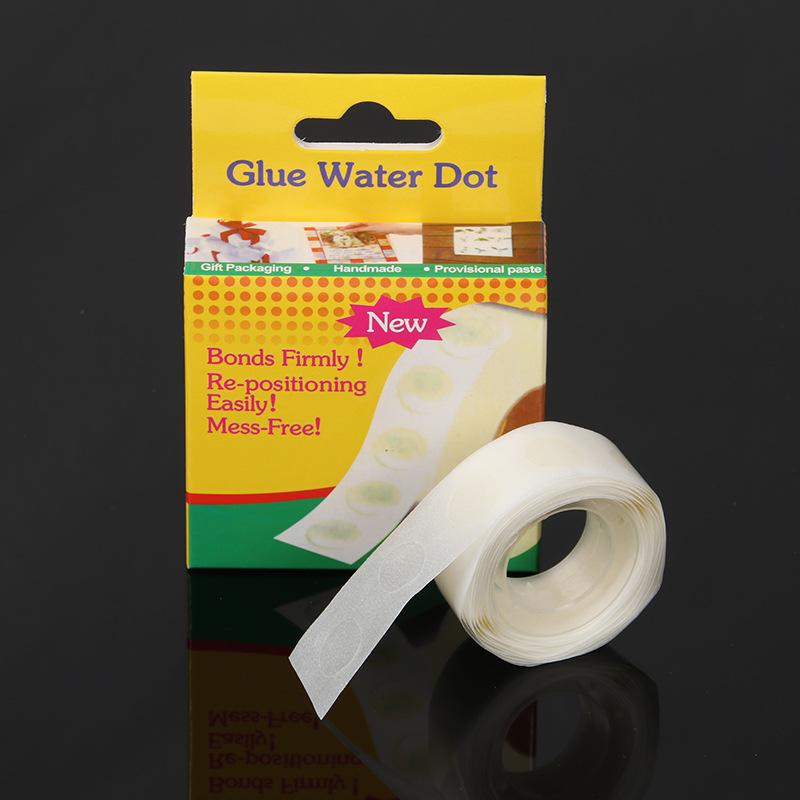 EBay Hot Sale Party Venue Decoration Glue 100 Tablets Color Box Packaging Removable Traceless Glue-Point Wall Stickers