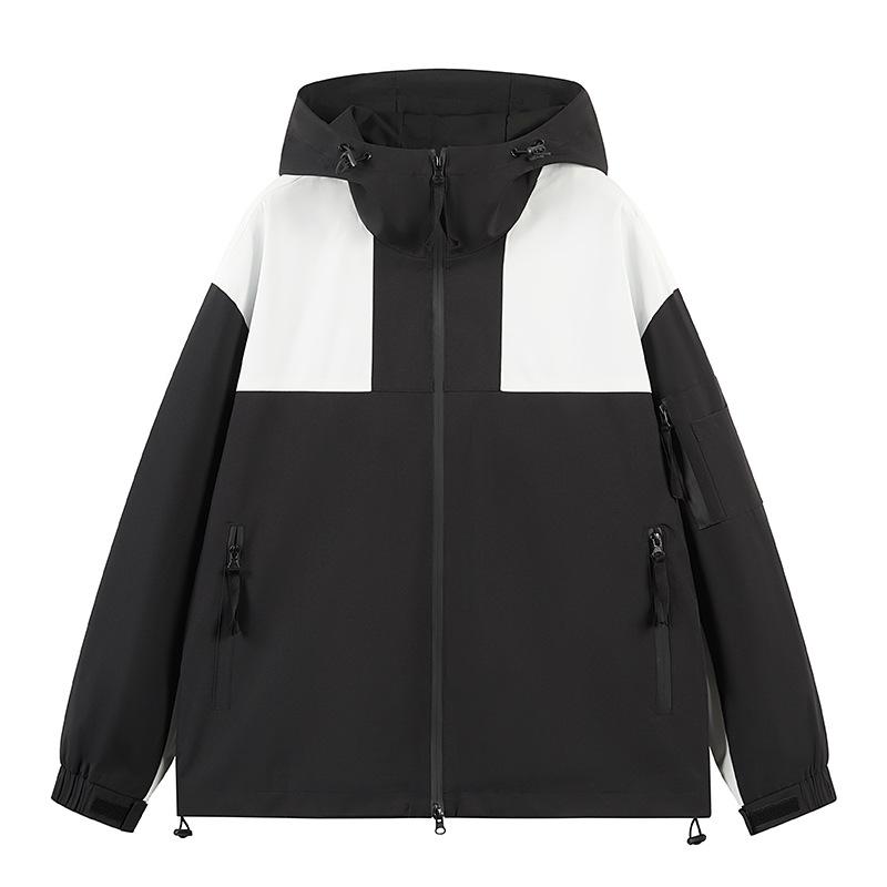 Exclusive for Cross-Border Outdoor Jacket Men's Windproof Waterproof Couple Jacket Sports Running Mountaineering Clothing Windbreaker Trend