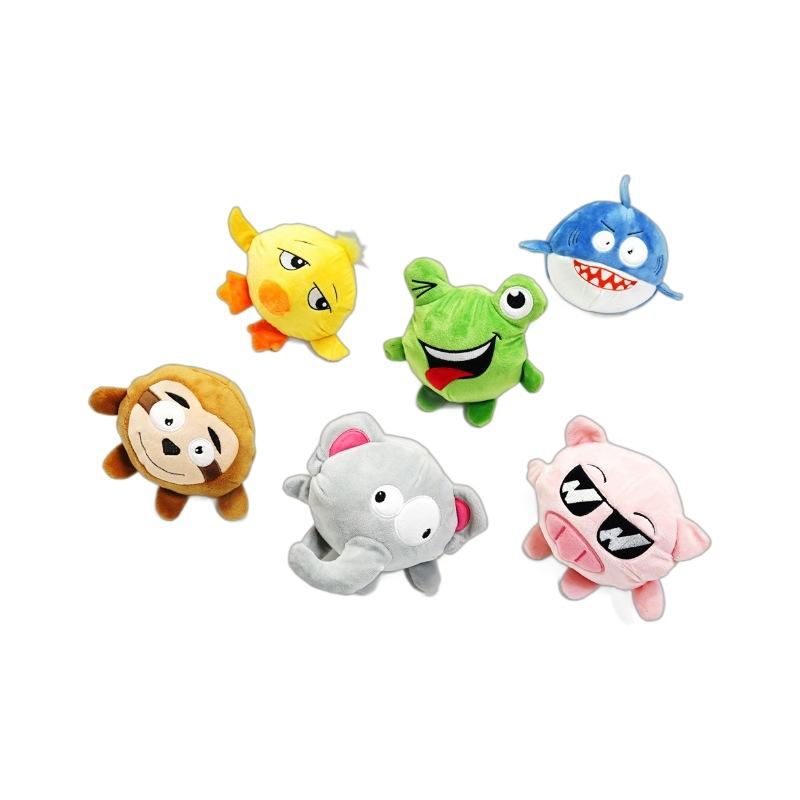 amazon puppy teeth cleaning interactive dog toy with sound bite-resistant dog toy bite-resistant cross-border pet toy Item Picture