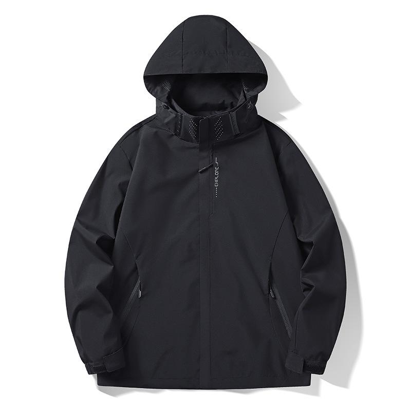 shell jacket men's 2024 spring and autumn workwear outdoor jacket men's windproof waterproof overalls sports jacket women
