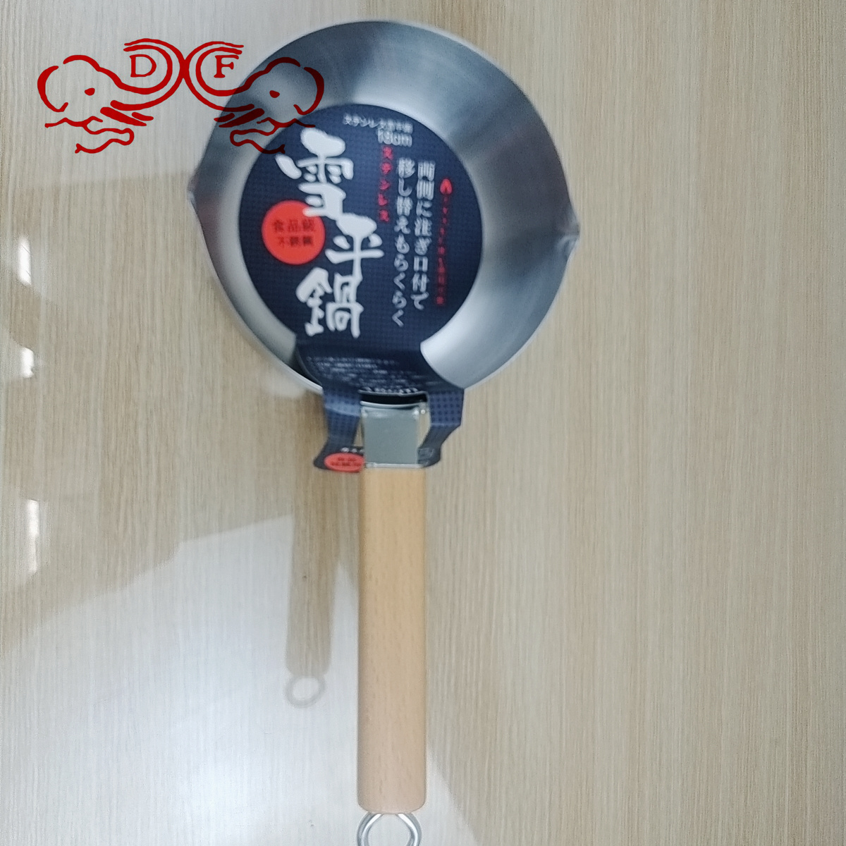 DF68244 stainless steel thickened Japanese snow flat pot, kitchen soup and milk pot, baby complementary food multi-functional pot DF TRADINGHOUSE details Picture