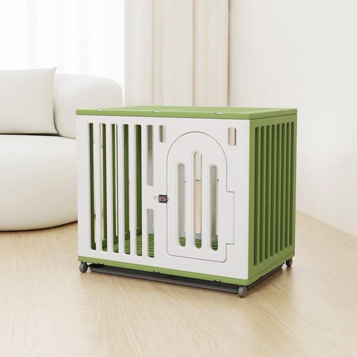 [claw] indoor small dog medium-sized dog large dog pet dog dog crate toilet integrated kennel with toilet