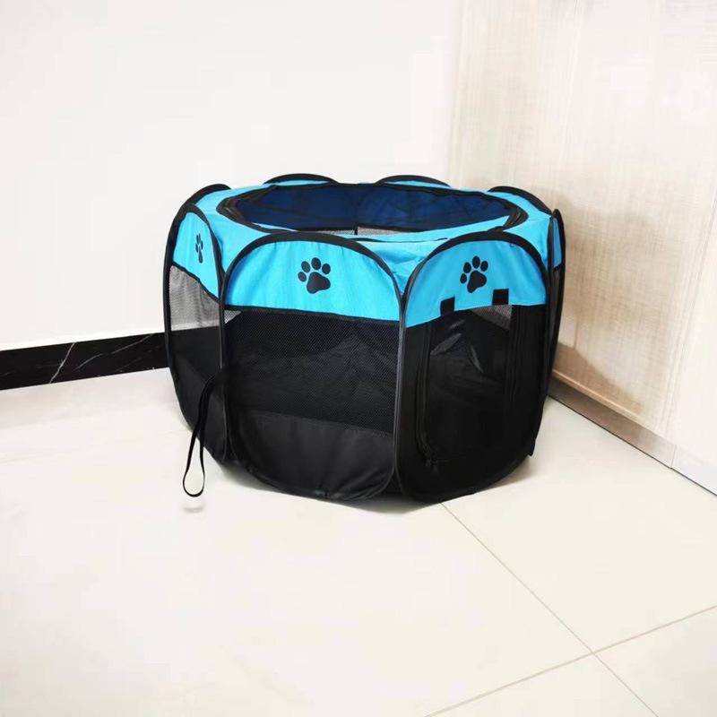 foldable pet octagonal cage delivery room pet octagonal fence pet octagonal tent pending delivery nest delivery room
