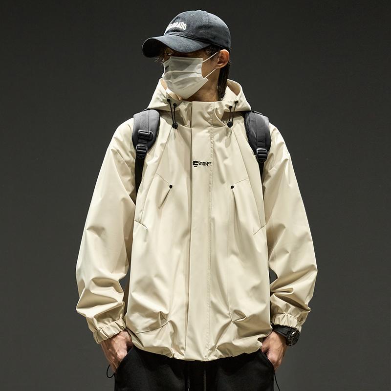 2024 new outdoor jacket coat men's spring and autumn fashion brand men's clothing fall jacket boys autumn and winter outdoor mountaineering clothing