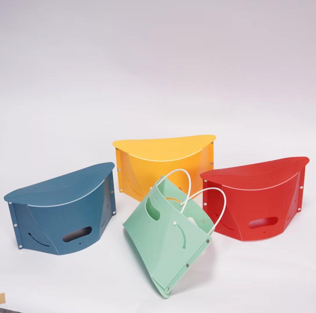 household plastic folding stool outdoor portable folding stool queuing baby travel picnic party portable folding stool
