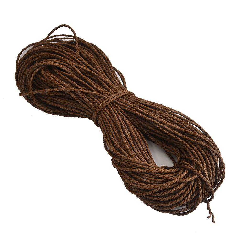 kraft twine diy chair furniture woven waterproof paper rattan environmental protection rope cat's paw shelf custom cushion binding Specification drawing