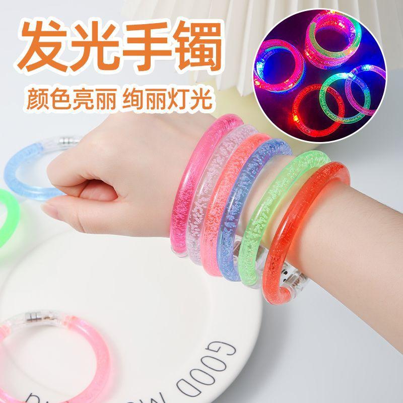 luminous toy acrylic flash bracelet luminous bracelet bar dance party stall supply wholesale